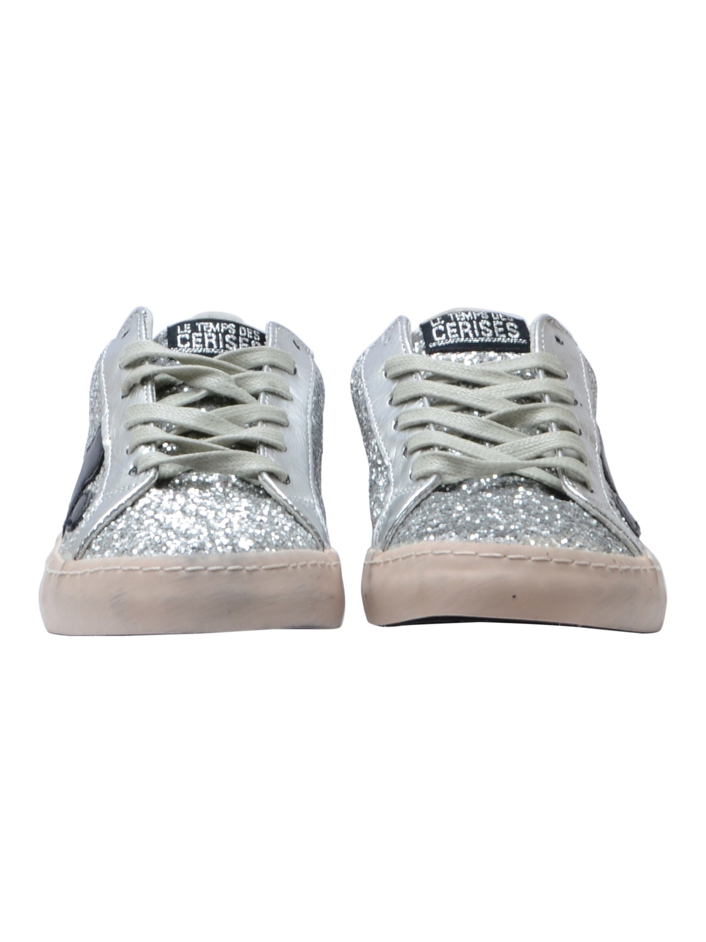 Le Temps Des Cerises Athletic lace-up shoe in Grey
