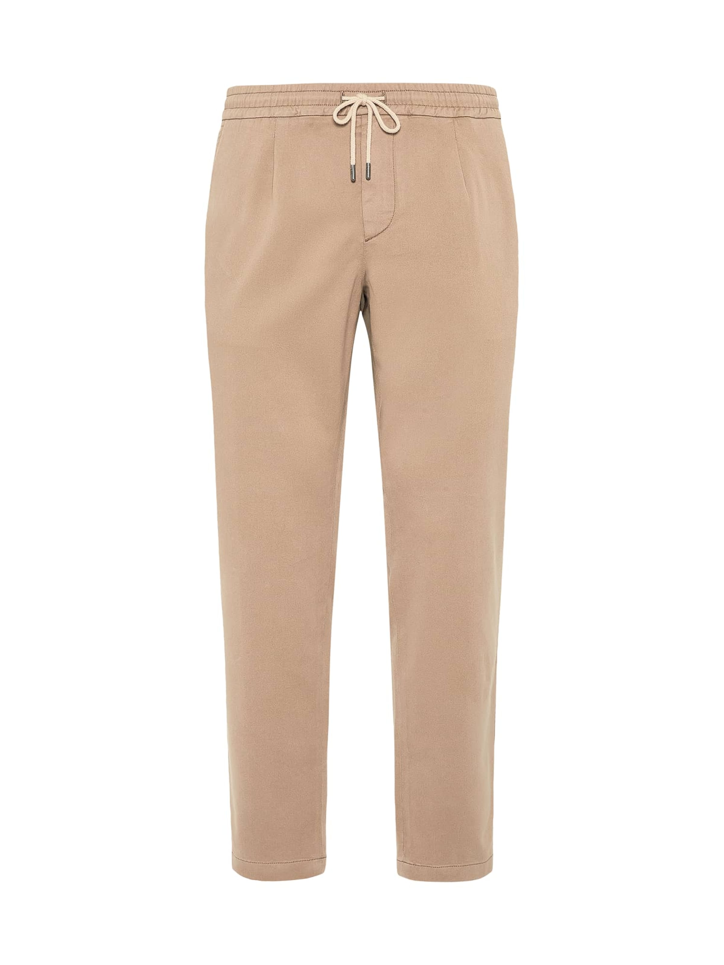 Boggi Milano Pleat-front trousers in Taupe, Item view
