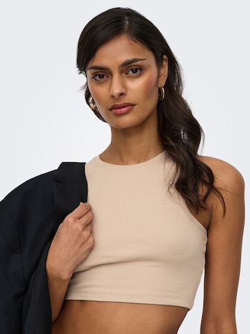 JDY Top 'JDYLucky' in Beige