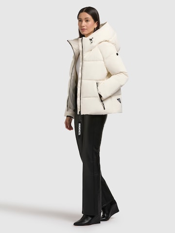 khujo Winter Jacket 'ONO' in White