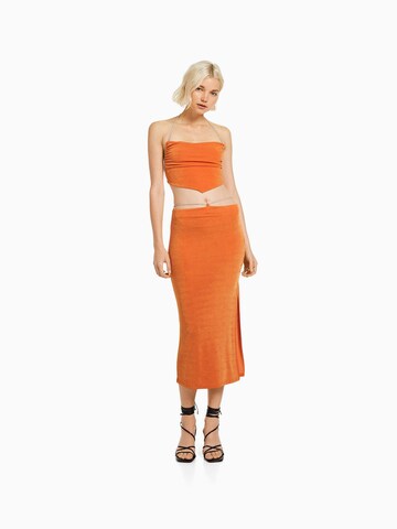 Haut Bershka en orange