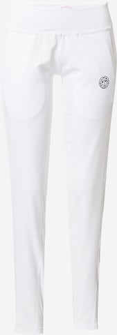 BIDI BADU Regular Sports trousers in White: front