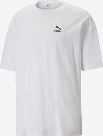 PUMA Shirt 'Classics' in Wit: voorkant