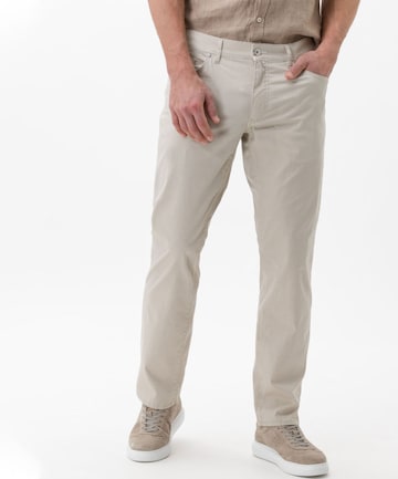 BRAX Regular Chino Pants 'Cadizu' in Beige: front