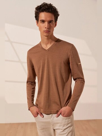 SILK & CASHMERE Pullover‌‌‌‌‌ in Beige