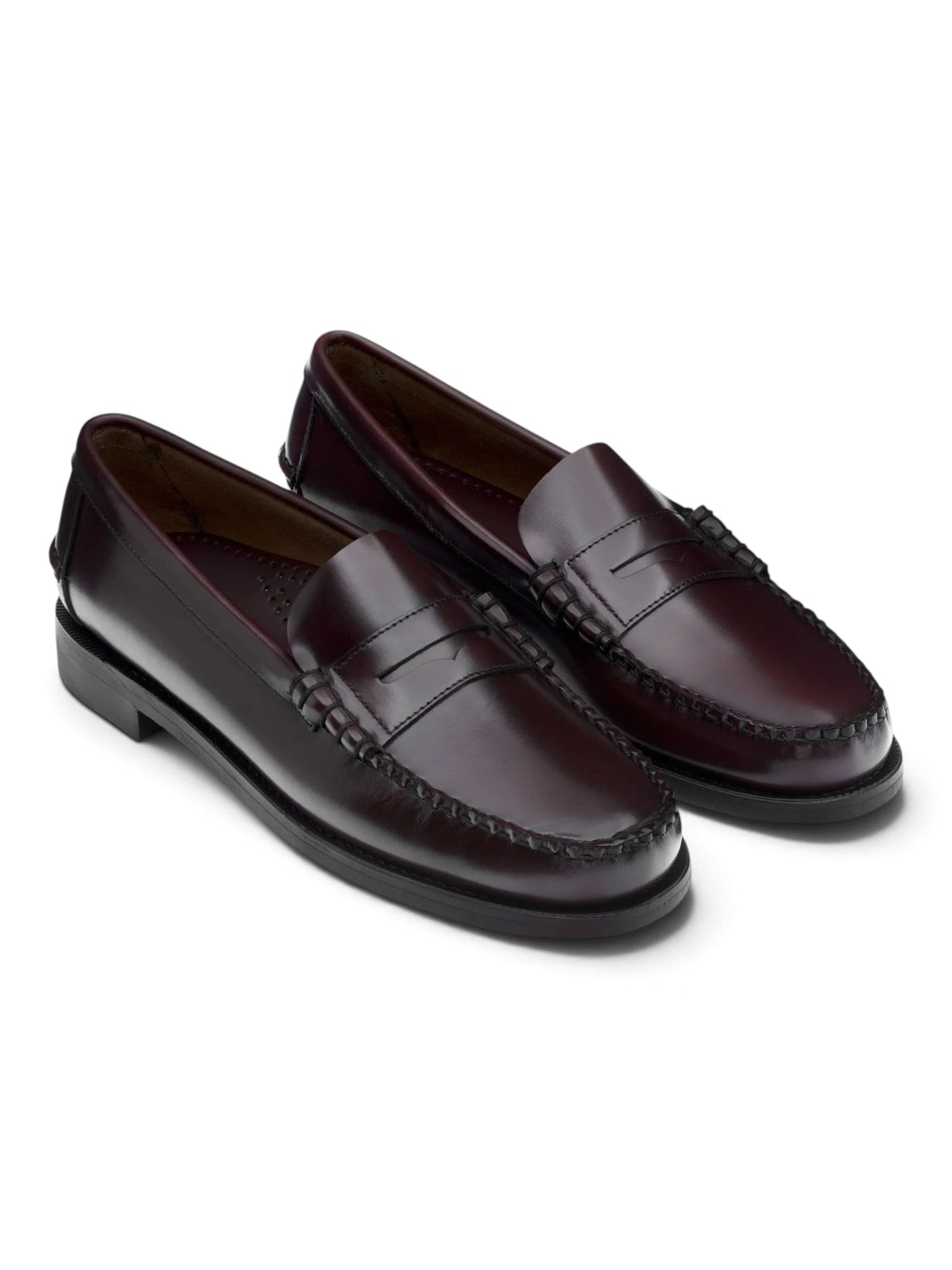 SEBAGO Buty sznurowane 'CLASSIC DAN MEN BROWN BURGUNDY' w kolorze czerwony