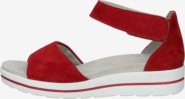 Sandales Bama en rouge