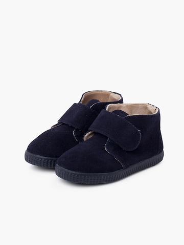 Pisamonas - Bota em azul