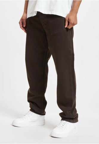 DEF Loosefit Jeans 'Texas' in Braun