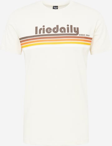 Iriedaily Shirt 'Kottifornia' in Wit: voorkant