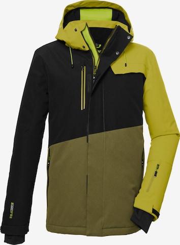 KILLTEC Athletic Jacket in Yellow: front