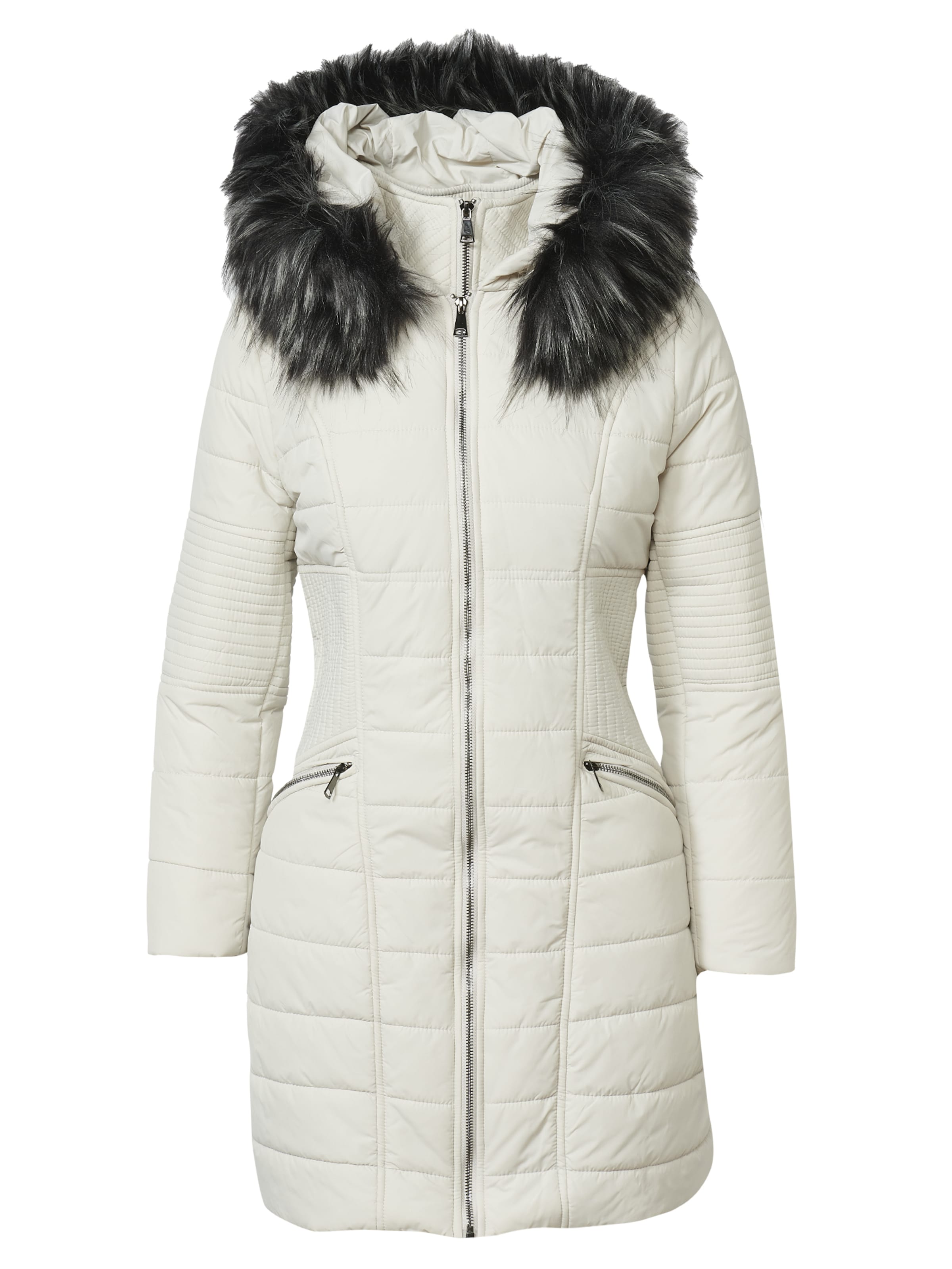 KOROSHI Vinterparkas i grå: framsida