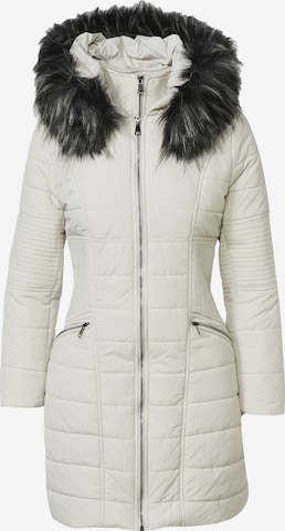 KOROSHI Winter parka in White: front