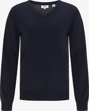 Mo ESSENTIALS Sweater in Blue: front