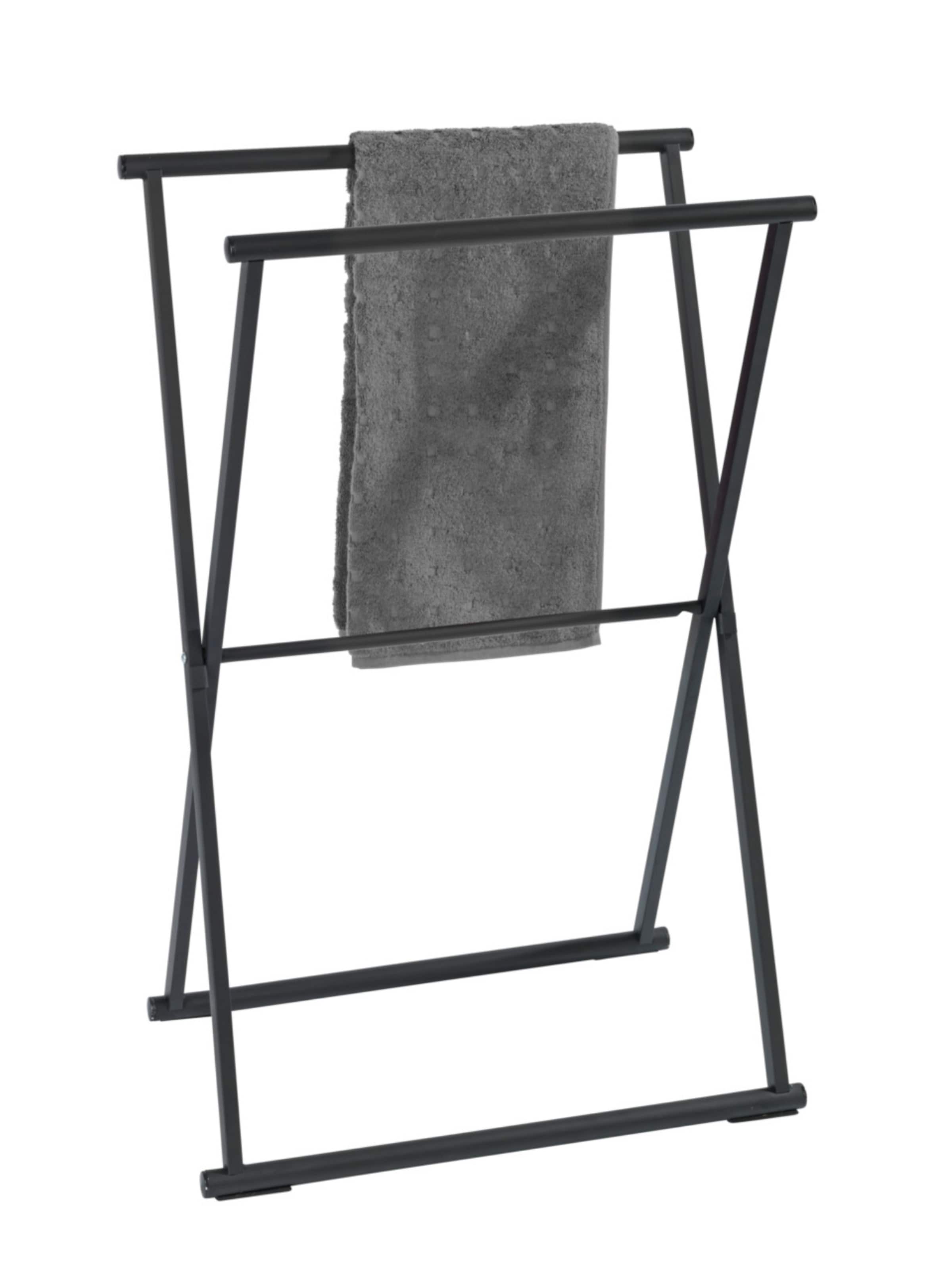 Wenko Shower Accessories 'Lava' in Black