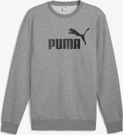 PUMA Sportska sweater majica 'Ess No. 1' u siva melange / crna, Pregled proizvoda