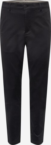 SELECTED HOMME - Pantalón chino 'Repton' en negro: frente