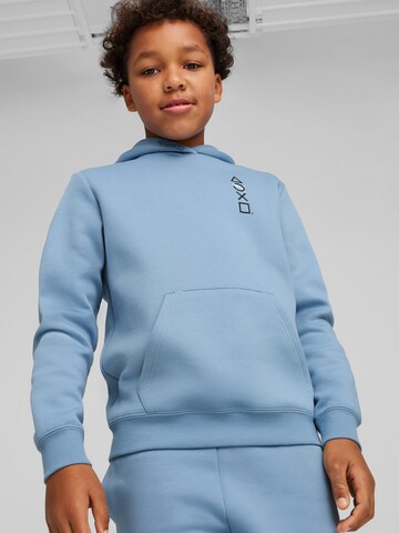 Sweat 'PUMA X PLAYSTATION' PUMA en bleu : devant