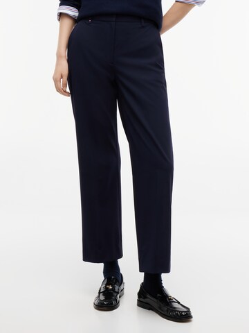 TOMMY HILFIGER - Bootcut Pantalón de pinzas en azul: frente