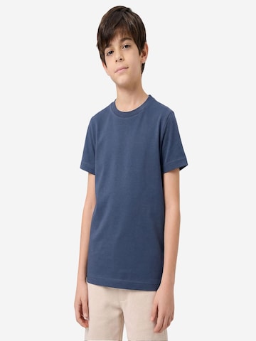 Maglietta 'TOMMY Herren-T-Shirt Aus Baumwolle Und Elasthan' di Tommy Life in blu: frontale