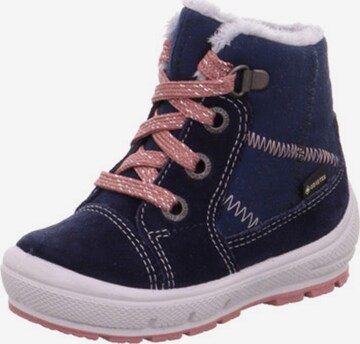 SUPERFIT - Botas de nieve 'GROOVY' en azul: frente