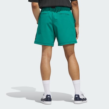 ADIDAS PERFORMANCE Loosefit Sportbroek 'Equipment' in Groen