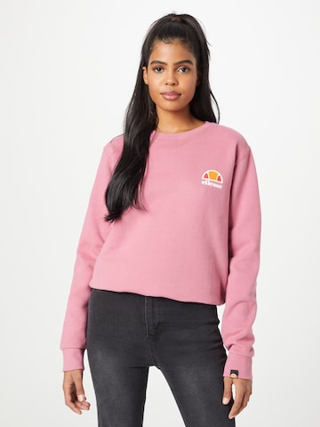 ELLESSE Sweatshirt 'Haverford' in Pink: front