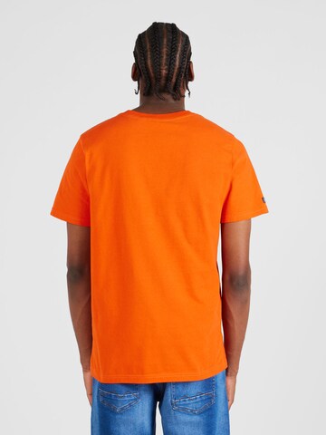 Superdry - Camiseta 'Cooper 70er Jahre' en naranja