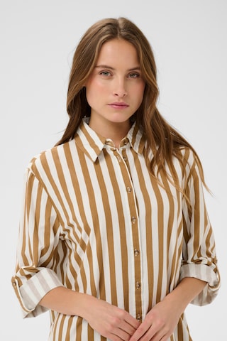 SAINT TROPEZ Blousejurk 'Zalinda' in Beige