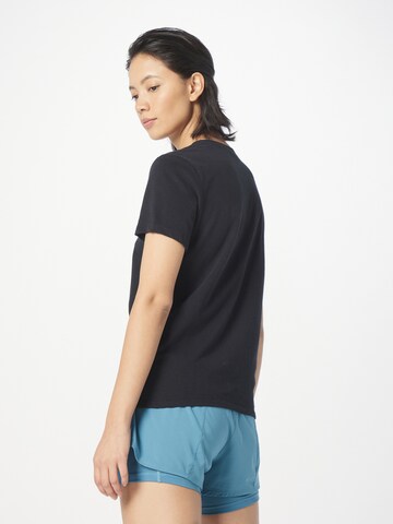 NIKE Performance shirt 'Swoosh' in Black