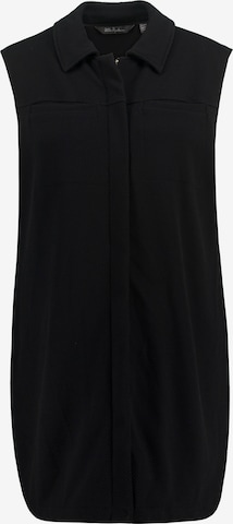 Ulla Popken Vest in Black: front