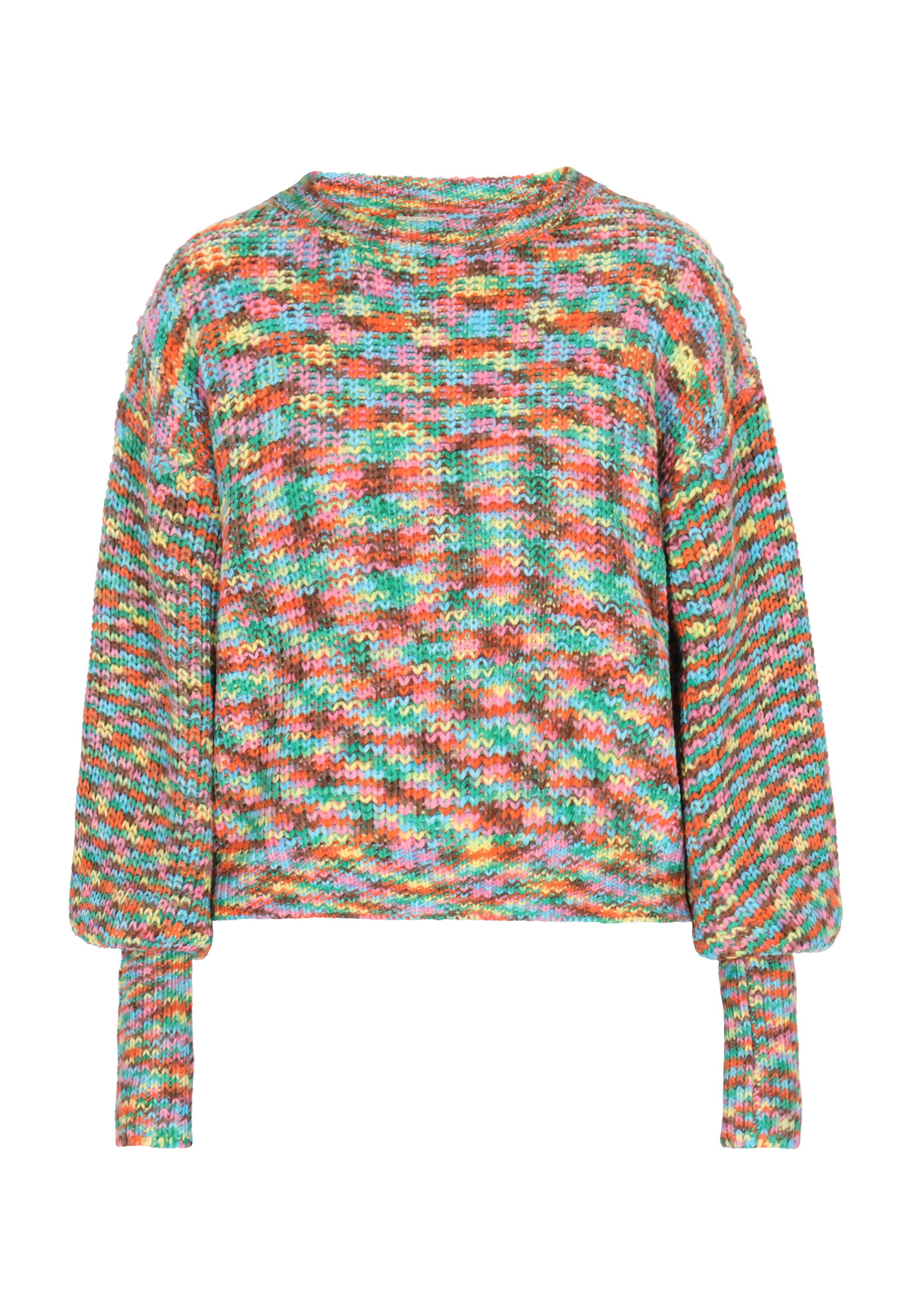 Pull-over IZIA en mélange de couleurs : devant