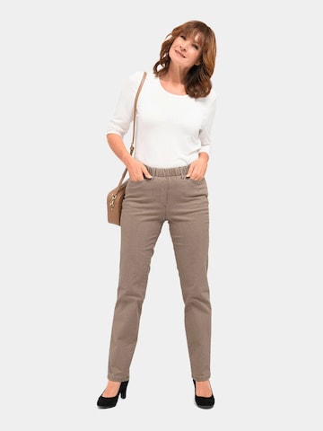 Goldner Regular Jeans 'Louisa' in Beige