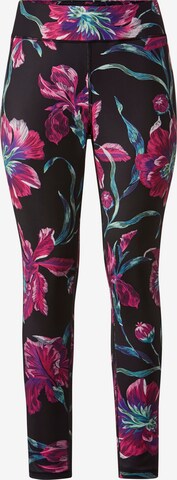 Angel of Style Skinny Leggings in Black: front