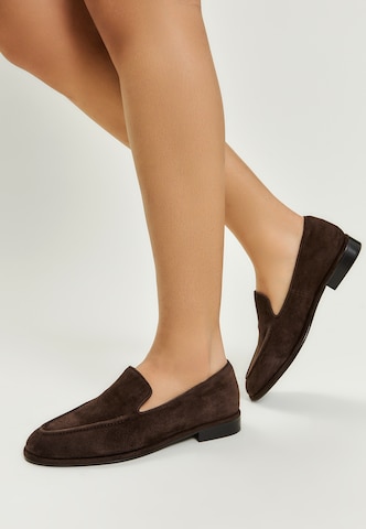 CESARE GASPARI Slip-ons in Brown