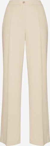 Regular Pantalon Elena Mirò en beige : devant