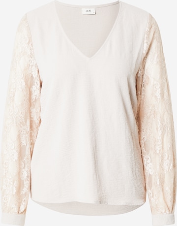 JDY Bluse 'JDYLION' in Grau: Vorderseite