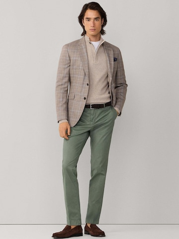 Hackett London Slimfit Pantalon 'Kensington' in Groen