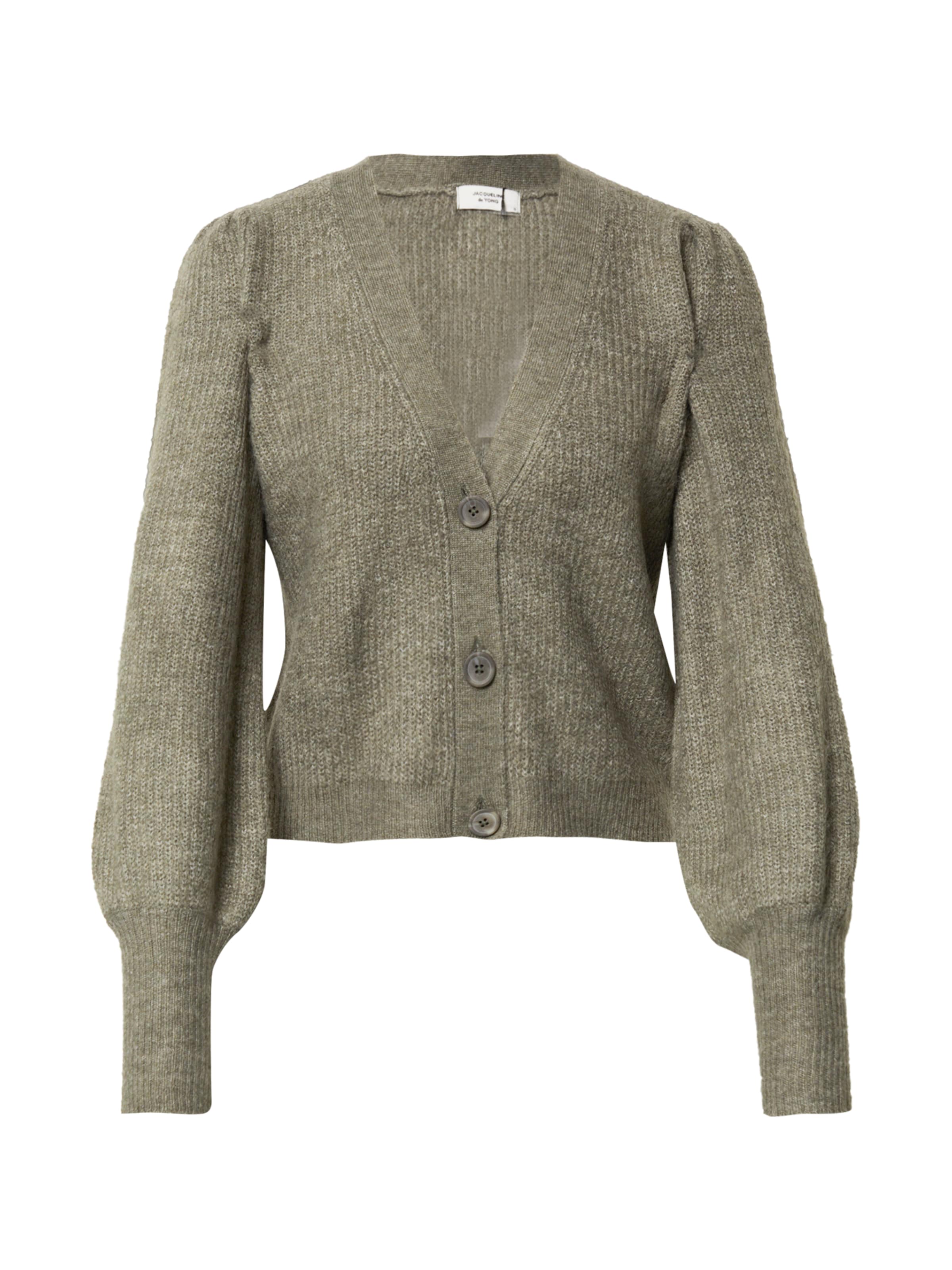 JDY Strickjacke 'Drea' in Grün: Vorderseite