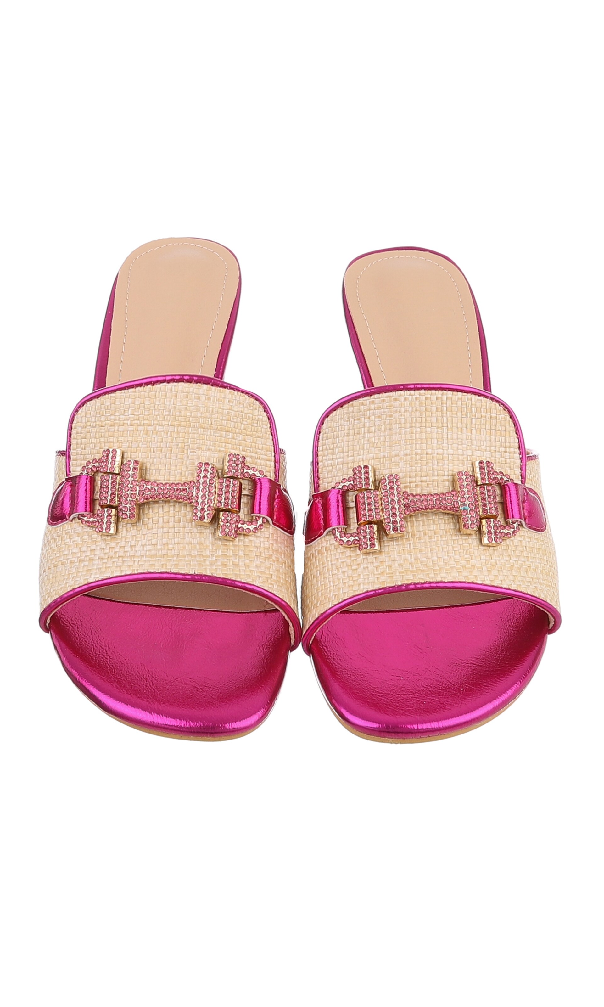 Ital-Design Pantolette in Beige