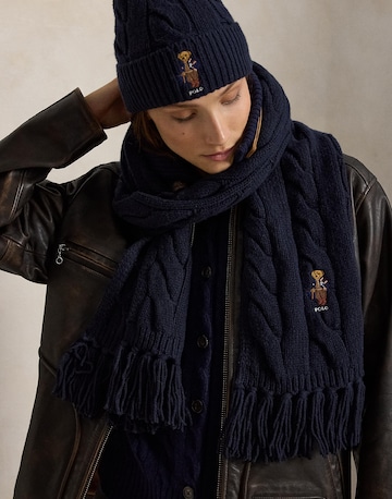 Polo Ralph Lauren - Cachecóis 'BEAR' em azul