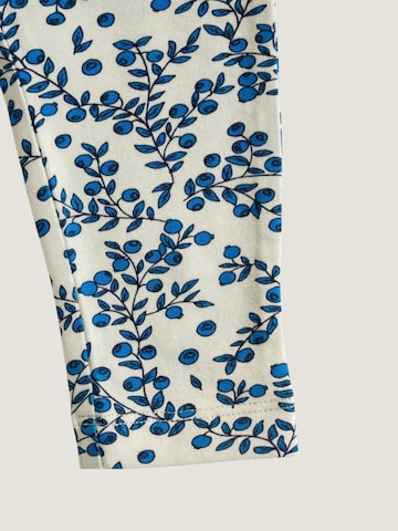 LouieLouie Leggings 'Blueberry Branches' i vit