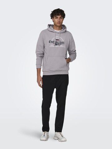 Only & Sons Sweatshirt 'ONSLenny' in Pink