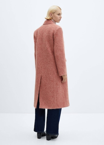 MANGO Prechodný kabát 'Beauty' - ružová