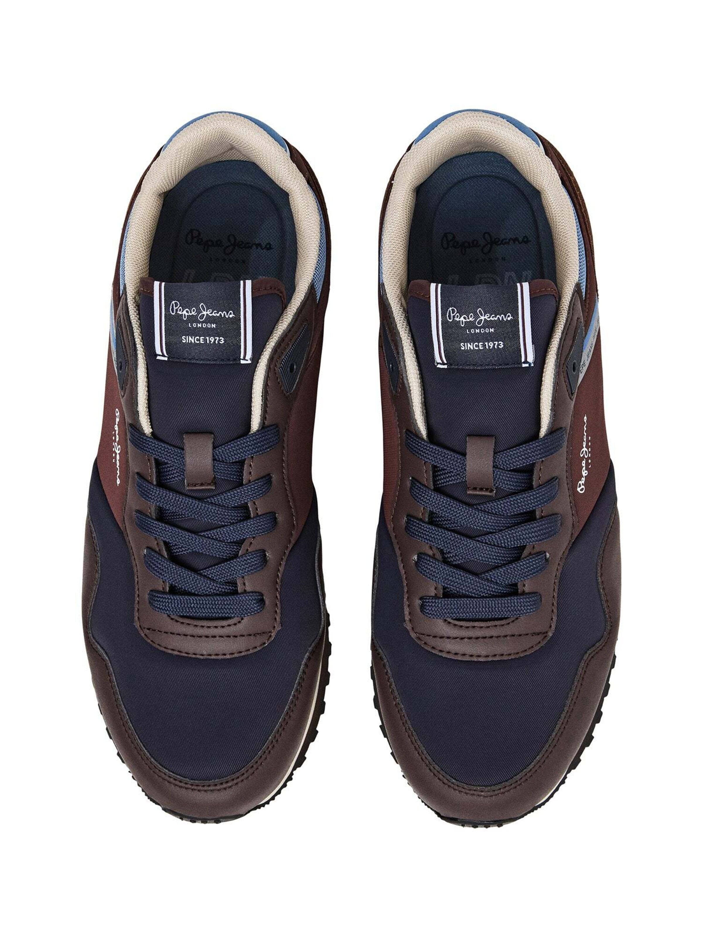 Pepe Jeans Platform trainers in Brown