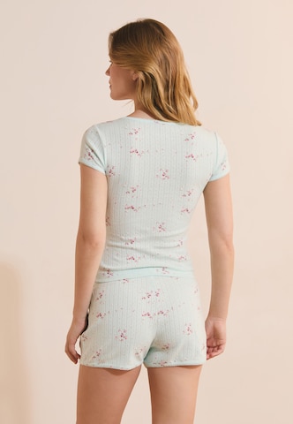 Chemise de nuit 'Katell' ETAM en vert