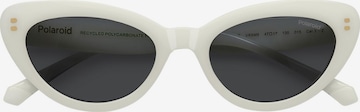 Lunettes de soleil 'PLD 8068/S' Polaroid en blanc : devant