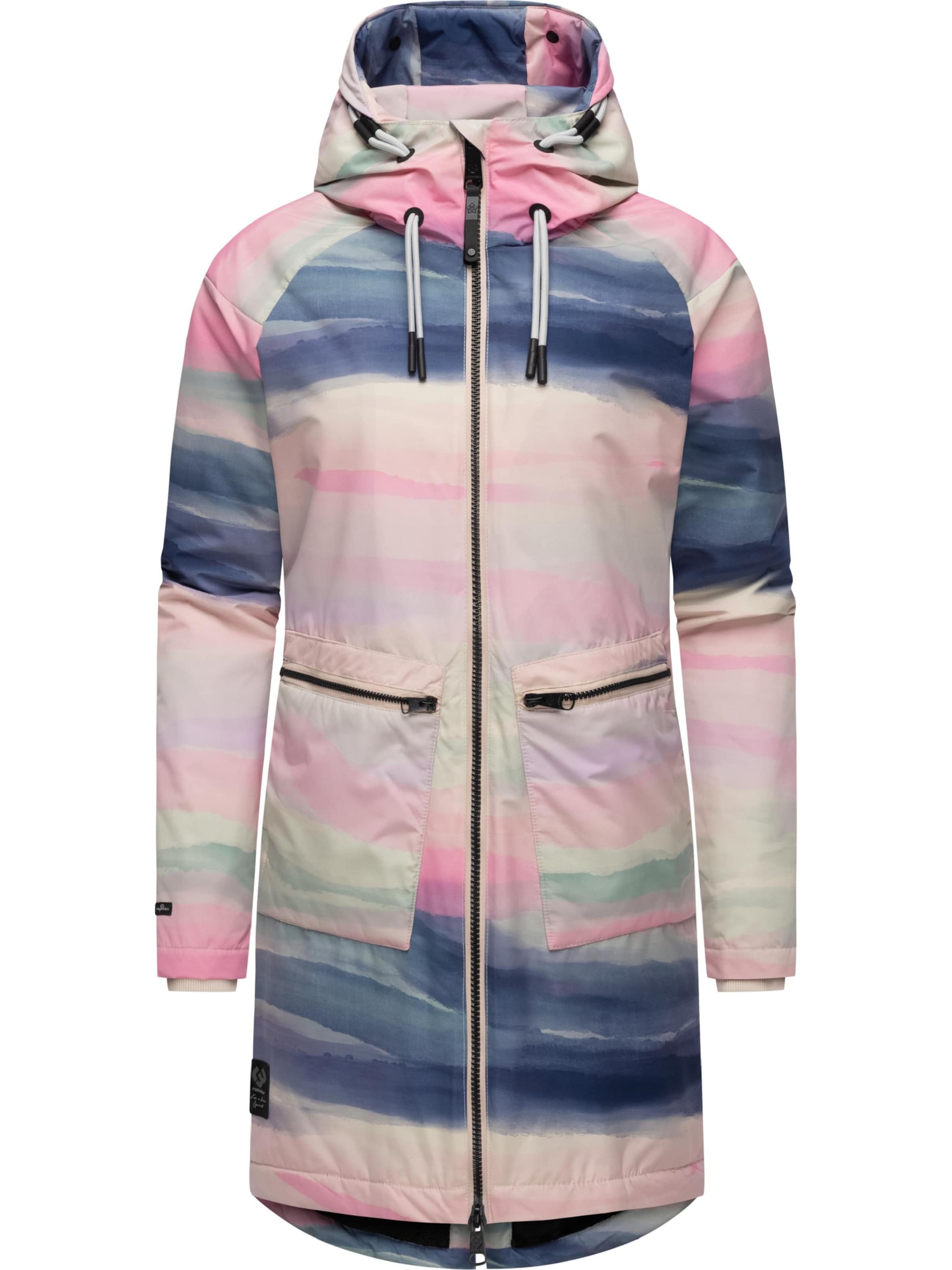 Ragwear Raincoat 'Holstic' in Pink: front