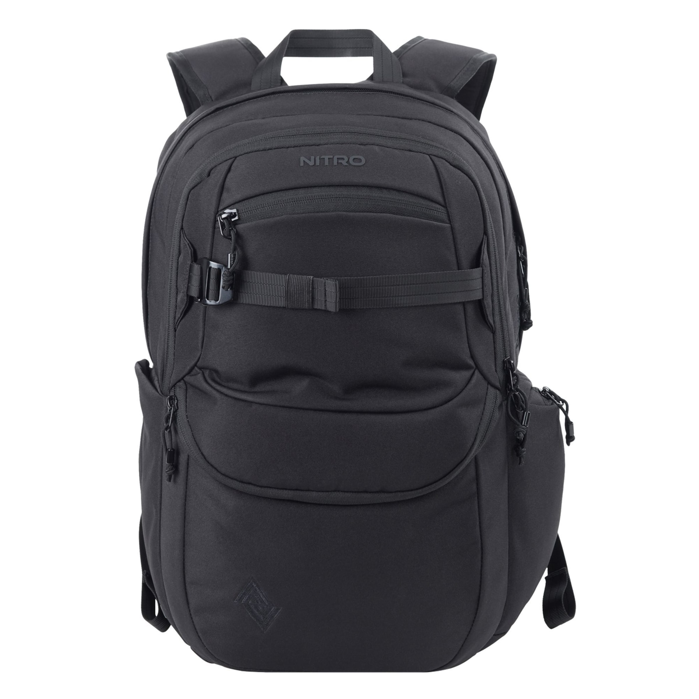 NitroBags Backpack 'Future' in Black: front
