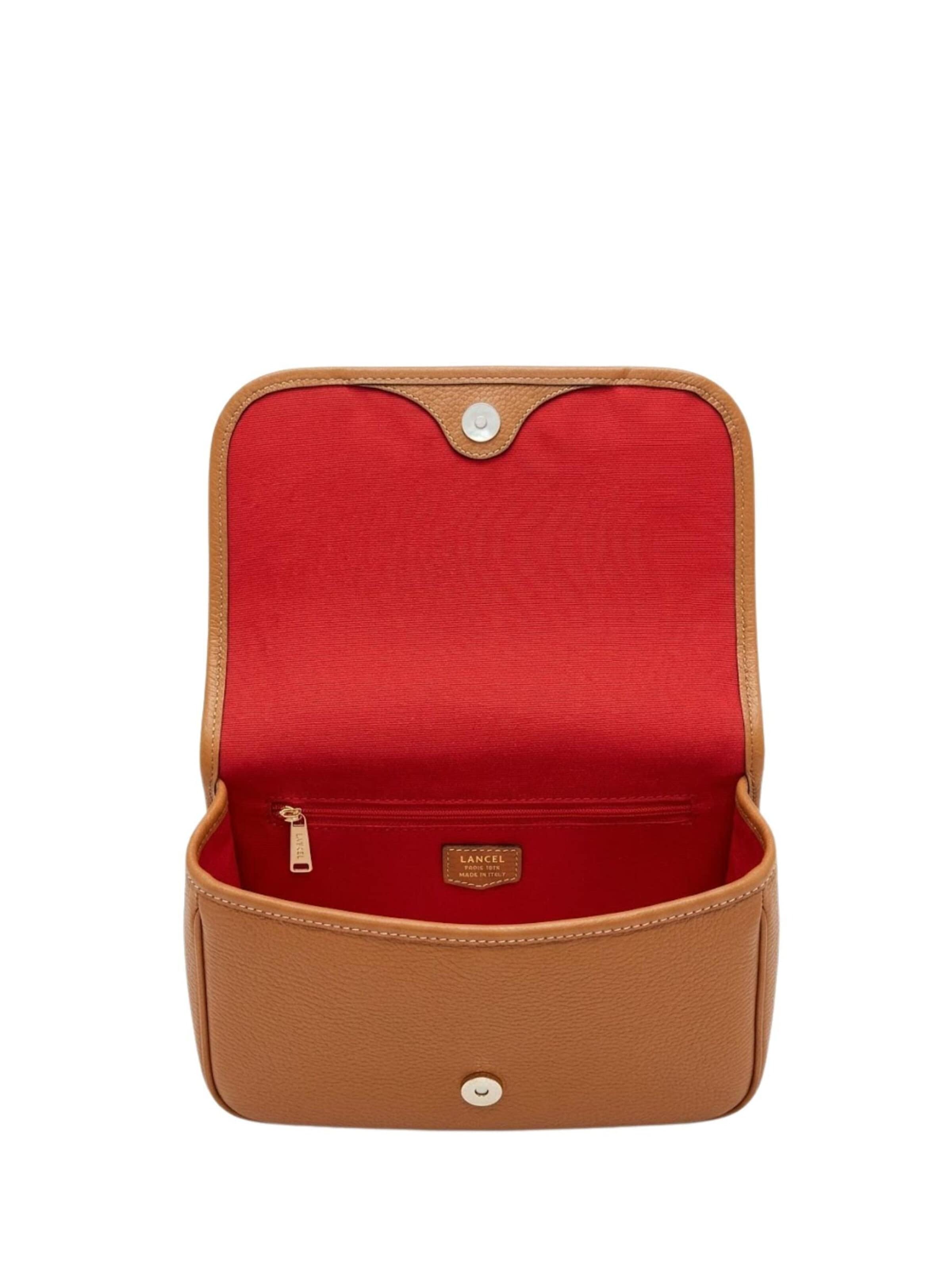 Lancel Torba na ramię 'Lancel Sac Rabat M Victoire Camel Femme' w kolorze brązowy